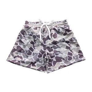 SS0079---Camouflage Boy Kids Swim Trunks kids clothing