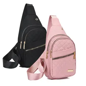 Unisex 2-Pack Small Sling Backpacks, Versatile Crossbody Chest Bags for Travel, Hiking & Everyday Use