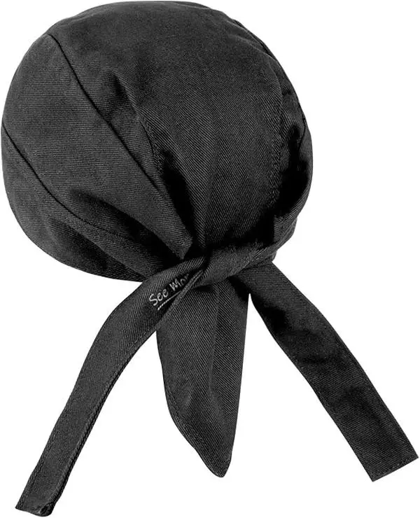 ANDELI Unisex High-Heat Fireproof Cotton Welding Cap - Adjustable-Fit Adjustable Hat, Double-Layer Protective Headwear for Welders, Black, M Size