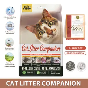 Cat Companion Odor Eliminator - Healthy Cat with Effective Odor Control, Non-Irritating, Safe & Fresh Air, Innovative Technology cat enzyme cleaner