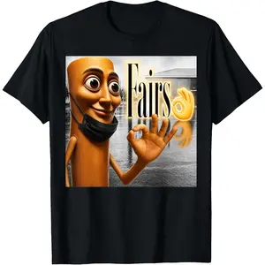 Men Women's Casual Graphic Tee Funny Triple T Tung Sahur Fairs Parody YBG Meme TShirt Short Sleeve Fashion Clothing Sweatshirt