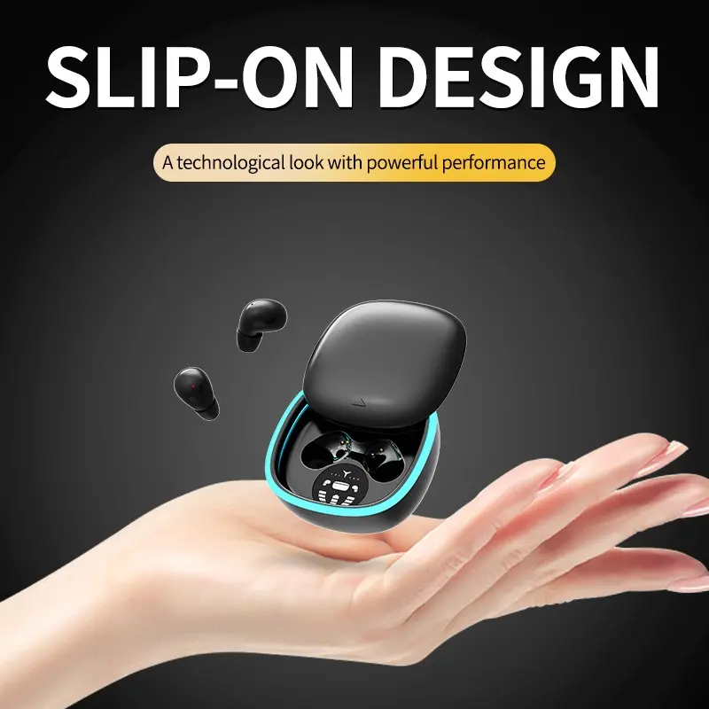 Ultra-Long Battery Wireless Everyday Earbuds, Mini Invisible Sport Headphones, Unisex HD Call Mic, Compatible with iOS Android Systems, Wireless Earphones