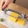 Stainless Steel Cheese Slicer, Butter and Cheese Cutter, Cutting, Manual Kitchen Tool, Even Slicing, Durable Base, Ideal for Butter, Liver, Cheese