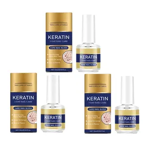 Nail Care Serum Keratin Amino Acids Strengthener Repair Brittle Weak Nails Long Lasting Growth Treatment