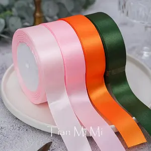 High-Quality Satin Ribbon Roll, 4cm X 22m, Wedding Arch Decoration, Invitation Bundling, Party Balloon Bouquet, Home Bottle Decor, Creative Gift Packaging, Gift Wrapping