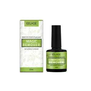 Professional Gel Nail Polish Remover - Fast-Acting Magic Remover for Nail Polish, Moisturizing Formula, No-Damage Manicure Removal for Salon & Home