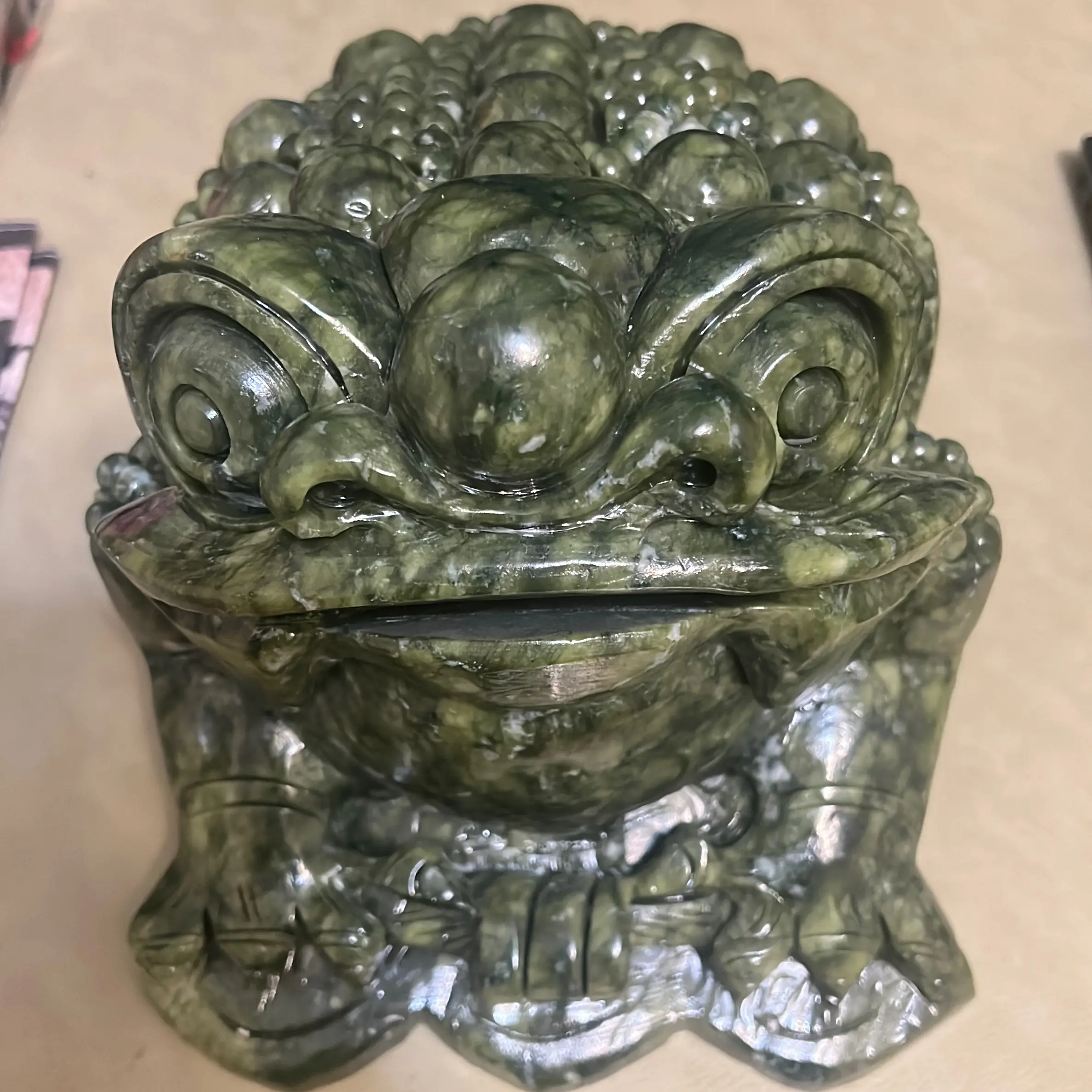 Green Jade Money Toad