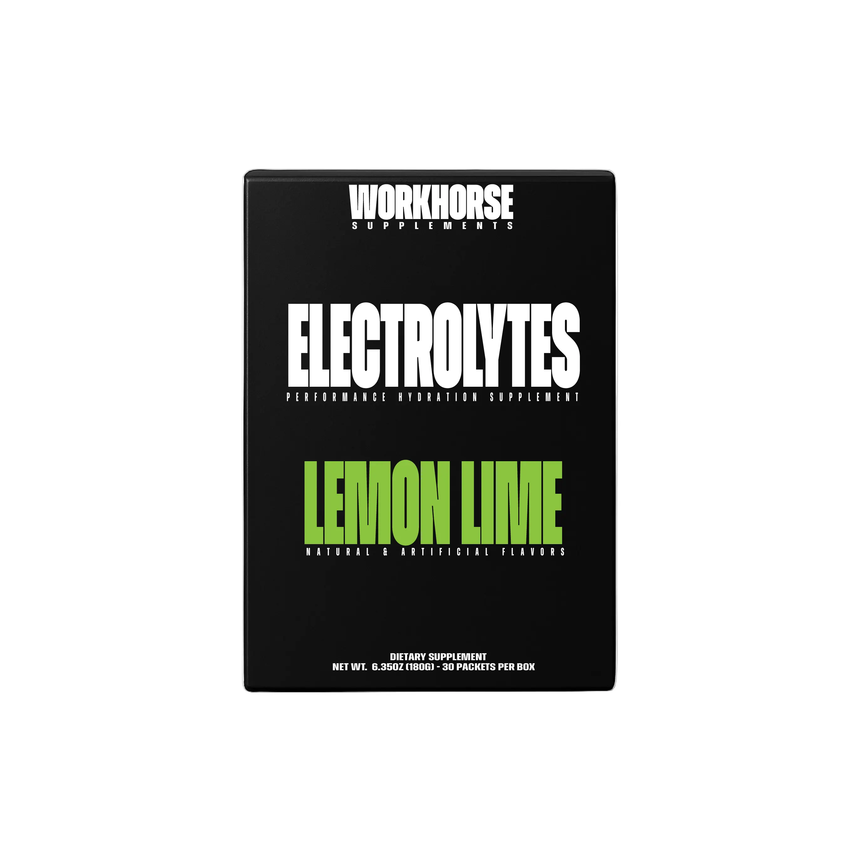 WORKHORSE ELECTROLYTES - LEMON LIME