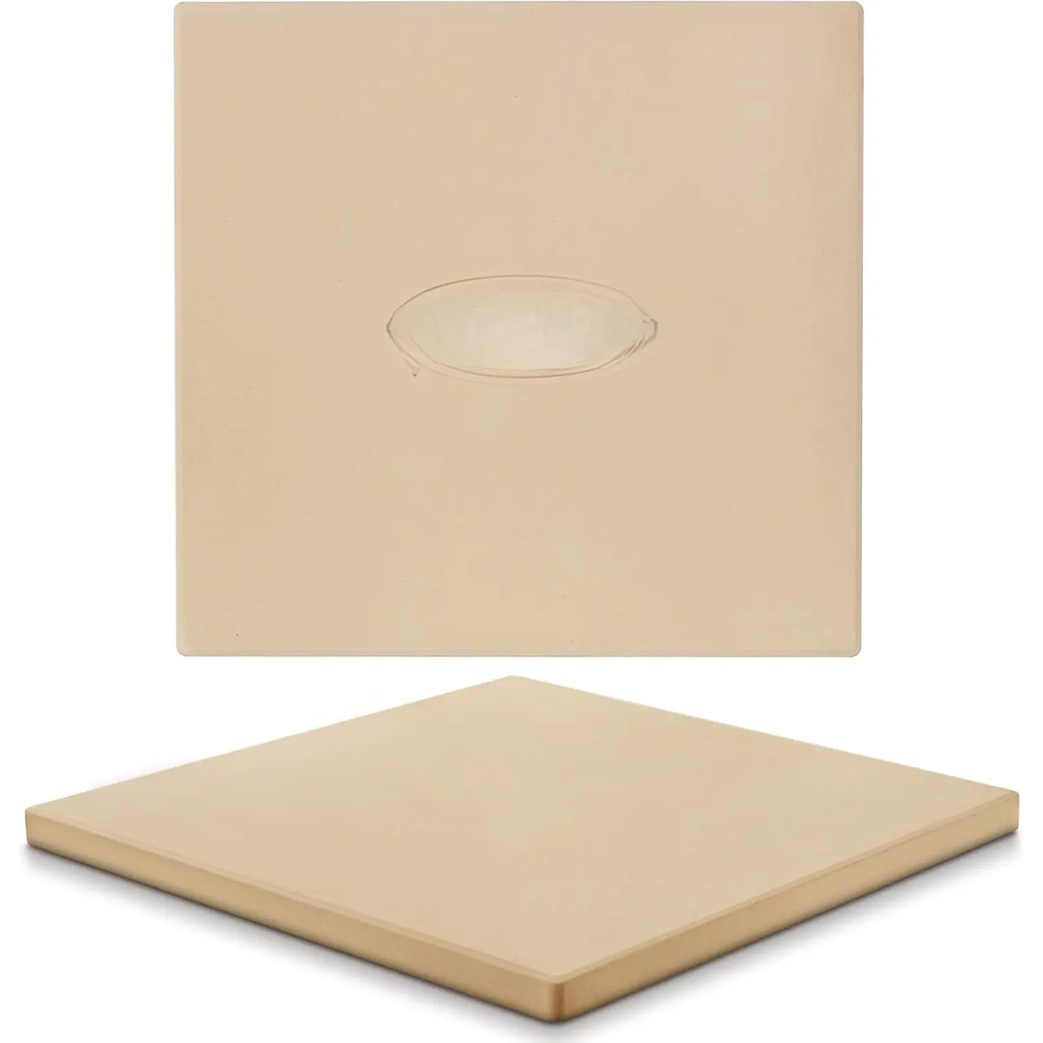 Pizza Stone for Oven and Grill, 12 inch Square Bread Baking Stone, Cordierite Baking Pan, Thermal Shock Resistant, Making Crispy Crust Pizzas, Bread, Cookie and More