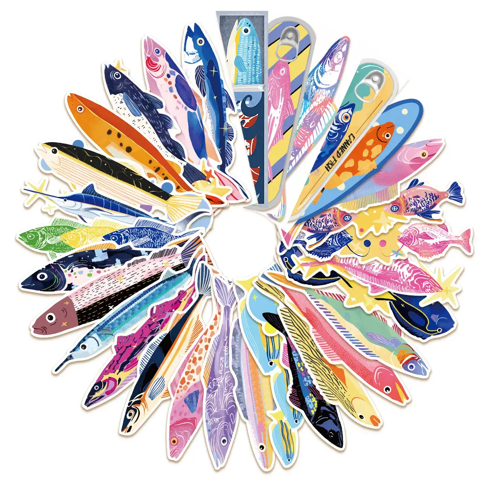 30pcs Cute Fish Bookmarks for Journals, Office Stationery Bookmarks, Notebook Bookmarks, High-Value, Positive Energy Gifts for Decorating Journals, Scrapbooks, Computers, Water Bottles, Cars, Etc.