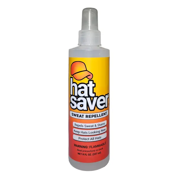 Aerosol Hat Saver Bucket Spray - Gentle Protector, Easy-to-Use Sweat Repellent, Stain Preventer, Water and Dirt Repellent, No Inserts Needed, Sports & Golf Hats All-Season Guard, Adult Gift