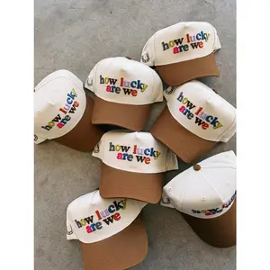 how lucky are we trucker hat