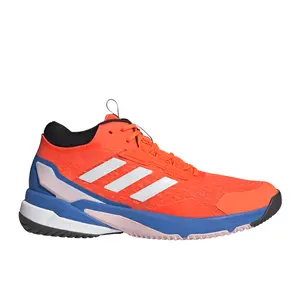 adidas Mens Crazyflight 6 Mid Indoor Volleyball Sneakers Shoes - Orange