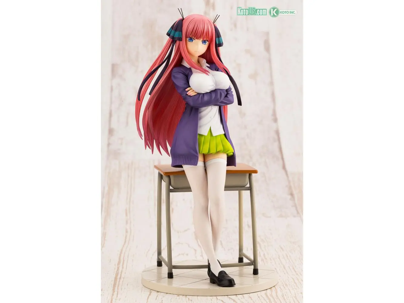 212 MAIN Kotobukiya PP891 The Quintessential Quintuplets Nino Nakano 1-8 Scale PVC Anime Figure - 2021 Release Statue (Toys Category), Pvc Figure