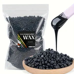 1000g Sea Mud Scented Hard Wax Beans, Wax Beads, Gentle Honey Formula Hair Removal Wax, Suitable for All Hair Types, Body Care, Hair Removal Product