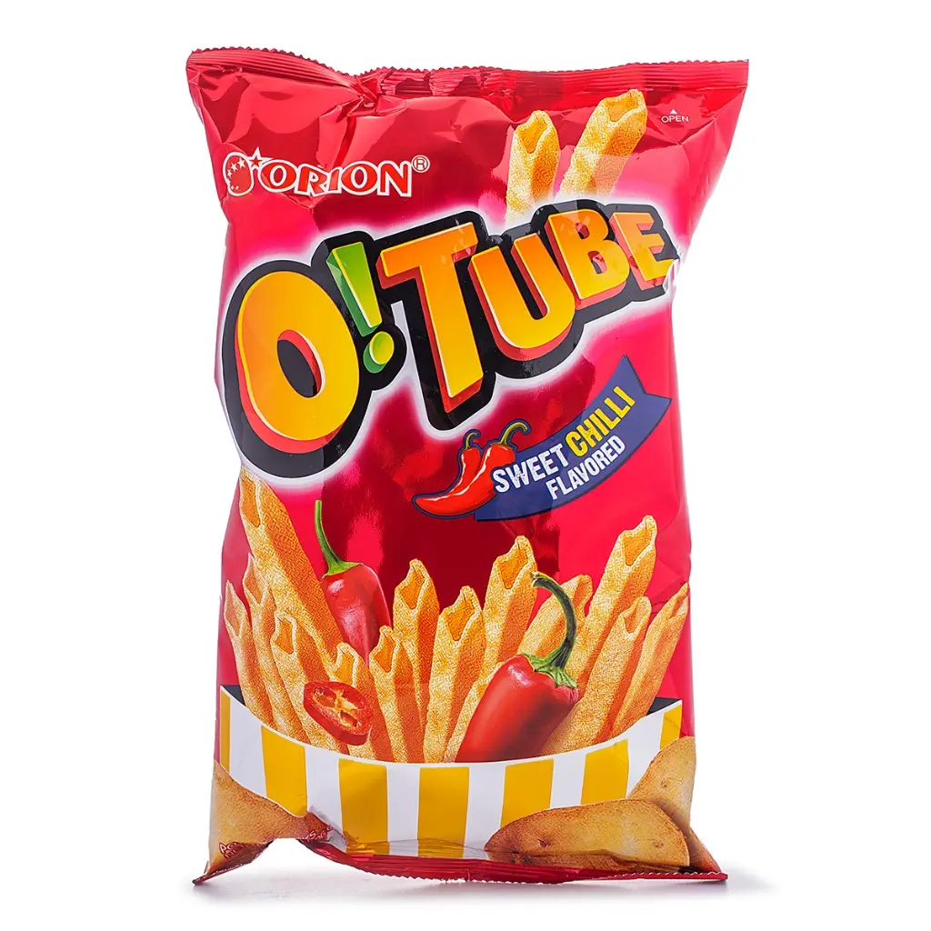 Orion O!Tube Chips, Sweet Chili and other Flavors