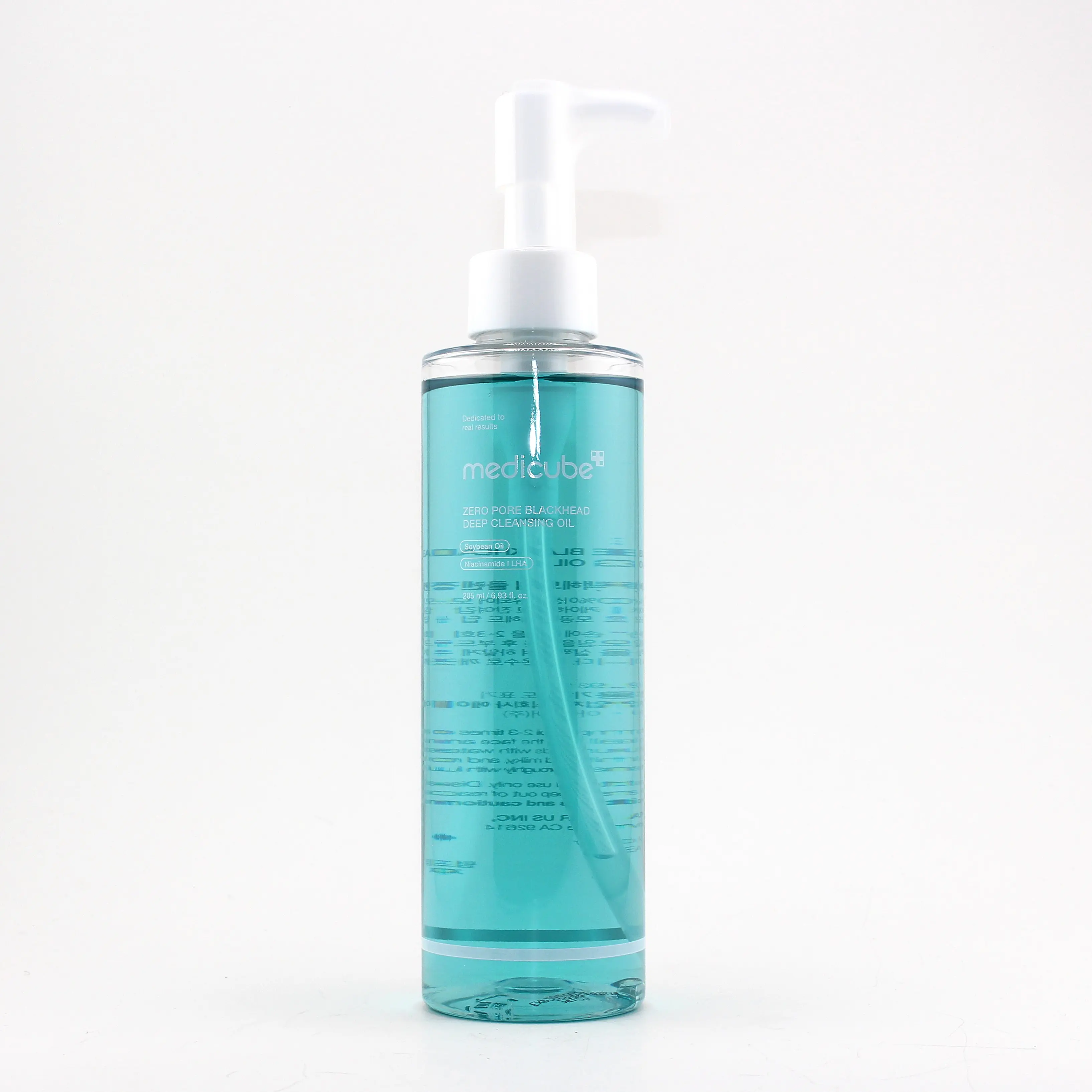 Medicube Pore-Minimizing Blackhead Deep Cleansing Oil - Green Tea Antioxidant Moisturizer Cleanser, Natural Oils-Based Oily Skin Makeup Remover (205ml, Smooth Finish)