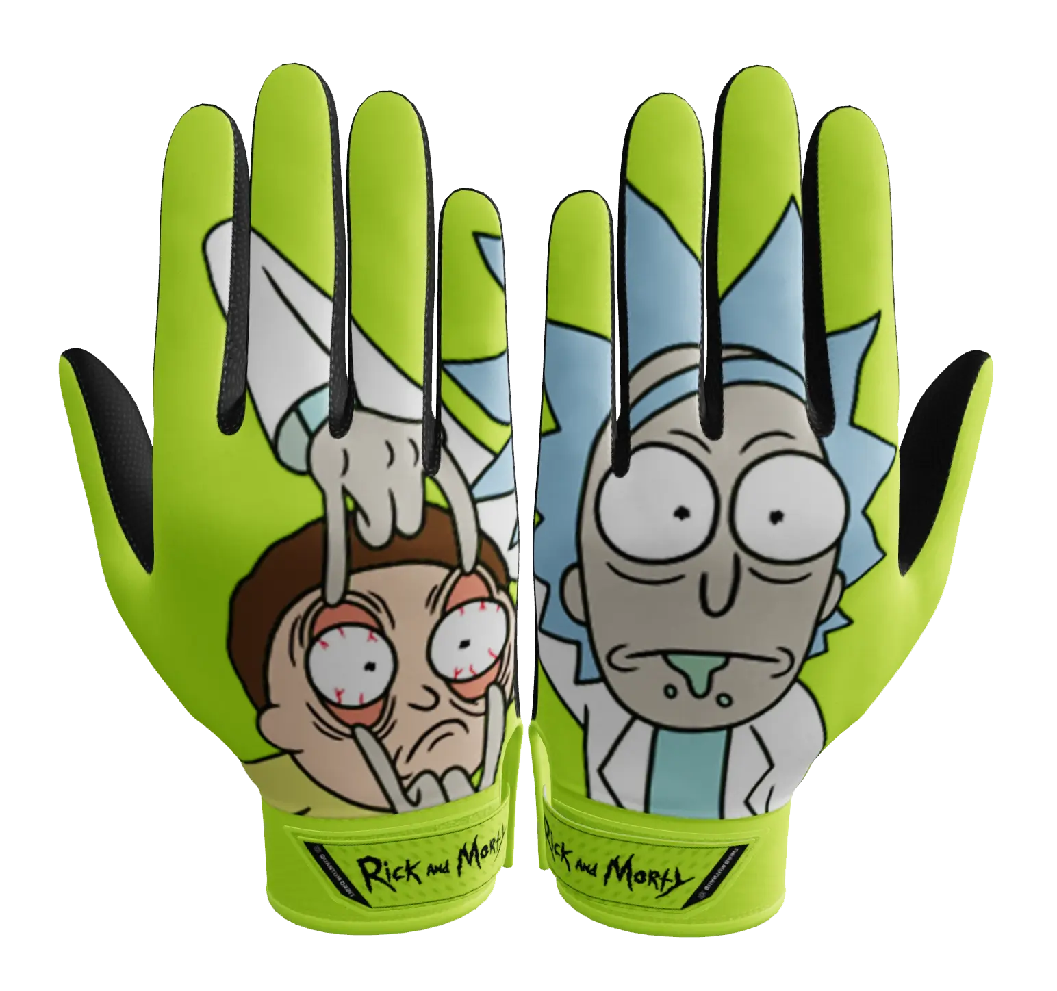 Rick and Morty Batting Gloves - Quantum Orbit by Phenom Elite