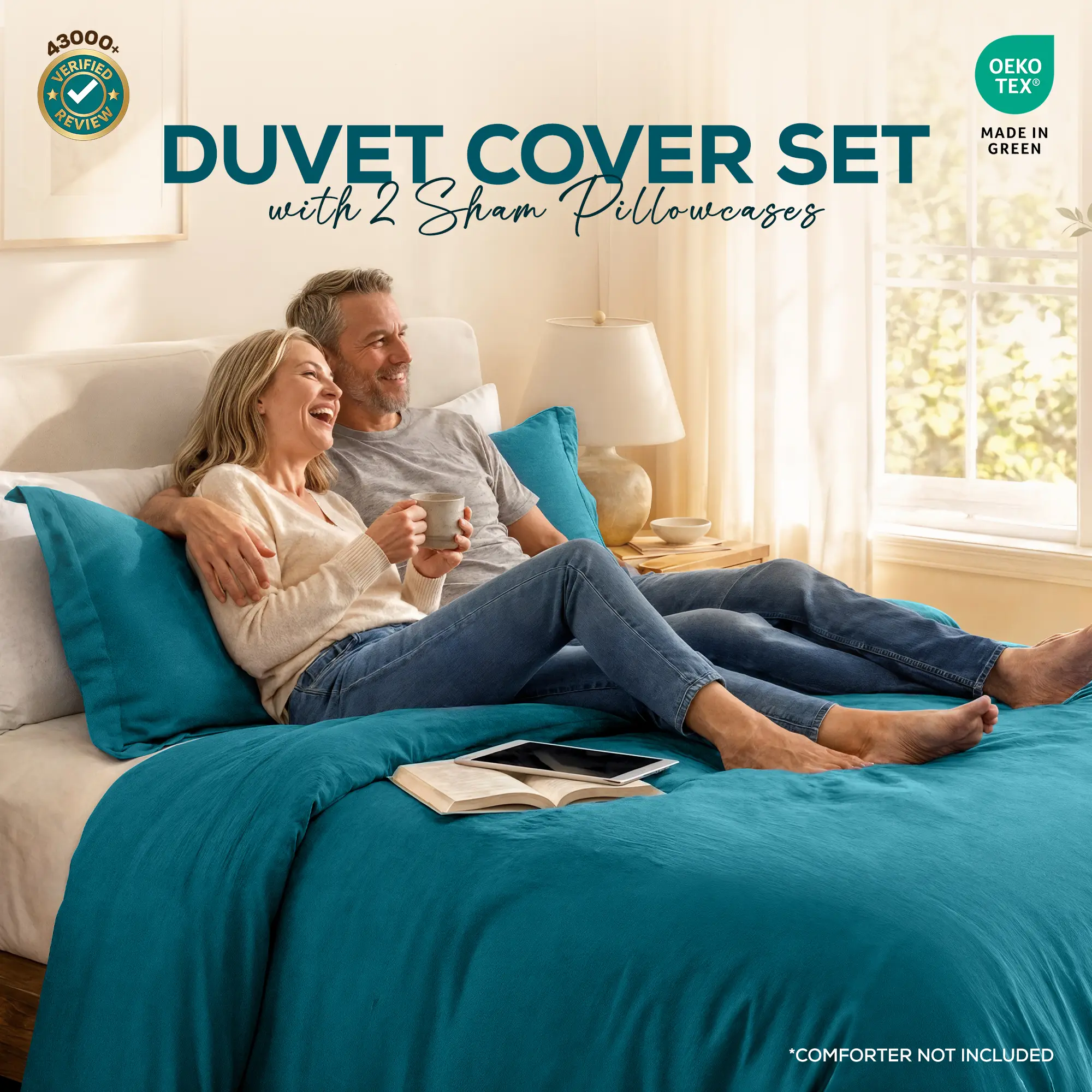 3-Piece Duvet Cover Set with Pillow Shams | No comforter | Soft Brushed Microfiber, Zipper Closure, Cooling and Breathable, Hotel Luxury, Wrinkle and Fade Resistant, All Season | Utopia Bedding