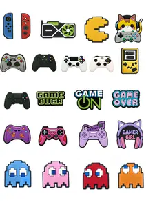 22 Piece Game Controller Shoe Decorations Set, Cute Cartoon shoe Accessories for Kids, Perfect Christmas Gift for Children