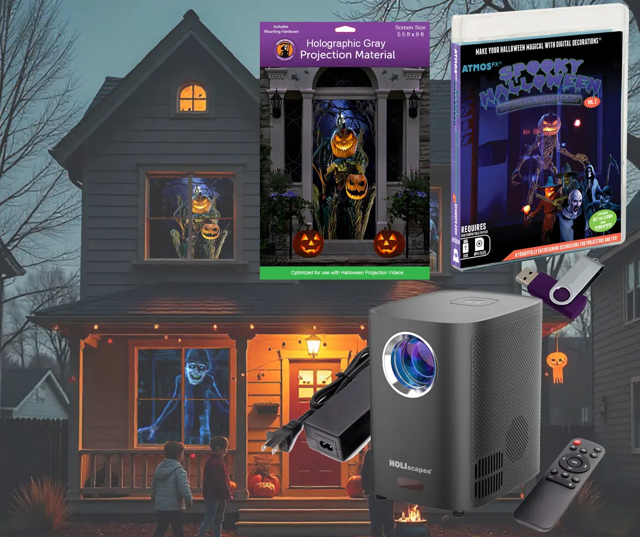 HoliScapes® Hollusion Projector Kit (Vol. 2)