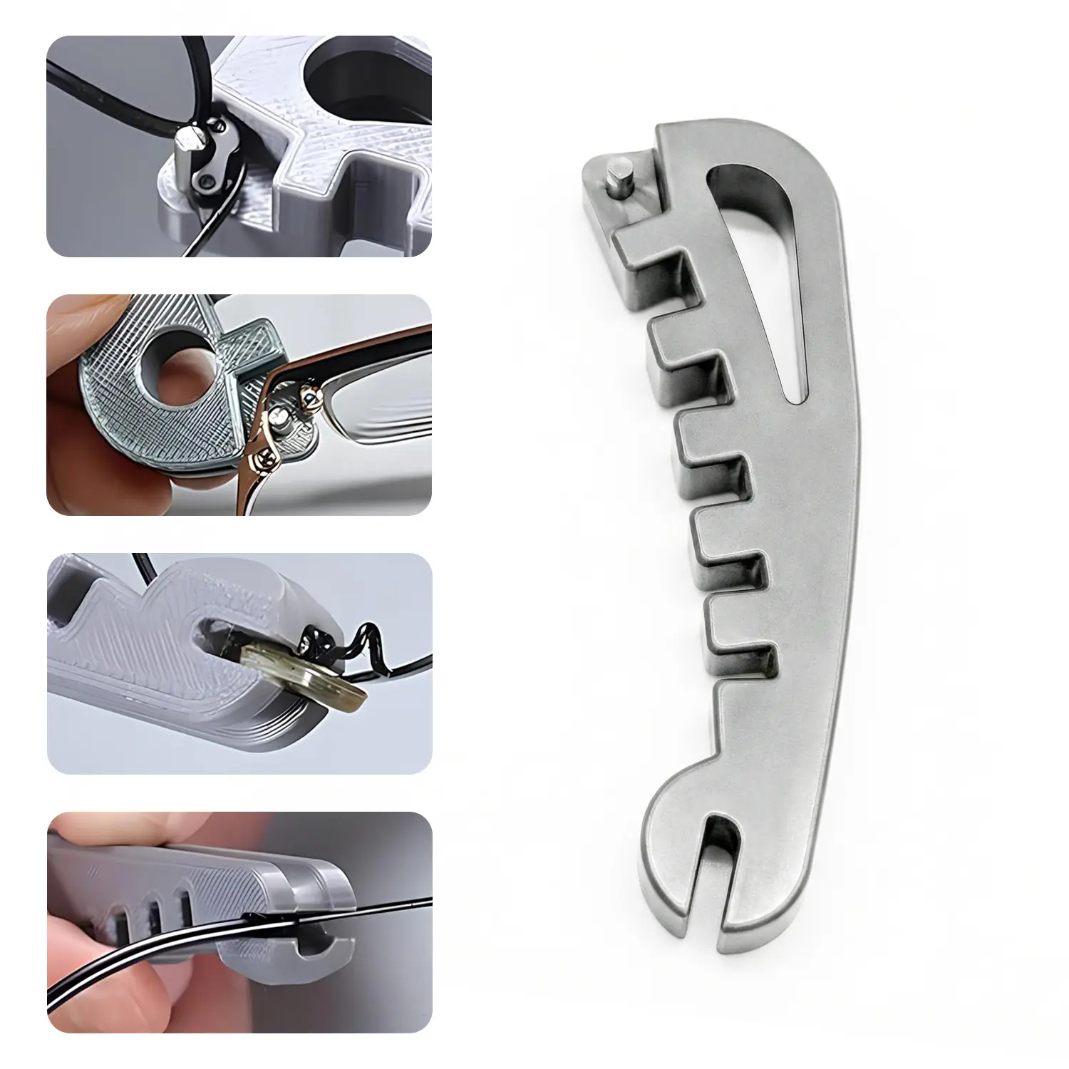Professional Optician Adjustable Eyeglass Tool - Unisex Eyeglass Curvature Adjuster, Frame Bender and Temple Arms Tool, Nose Pads Adjuster for DIY Glasses Repair, Fix Misaligned Arms, Ensures Comfortable Fit #MothersDayGift