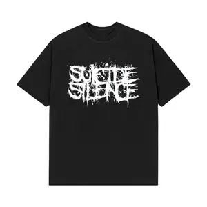 Suicide Silence Graffiti Logo T-Shirt – Heavy Metal Band Graphic Tee, Soft Cotton Alternative Shirt, Hardcore Streetwear, Metal Fan Gift