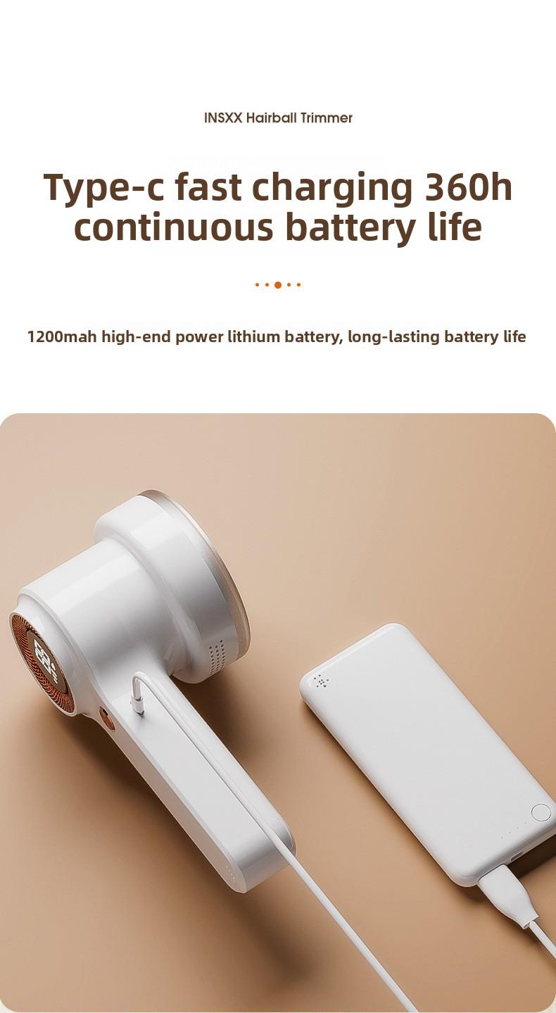 Electric Lint Remover Fabric Shaver, Portable Clothes Pill Fuzz Trimmer, Sweater Defuzzer for Clothing, Furniture and Fabric Care