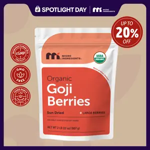 Micro Ingredients Organic Goji Berries 2lb (32 Ounce)