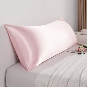 NTBAY Satin Body Pillowcase for Hair and Skin, Luxurious and Silky Pillow case with Envelope Closure