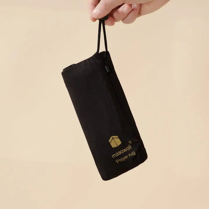 Travel Prayer Mat Portable Foldable Waterproof Pocket Size Muslim Rug (MR077)