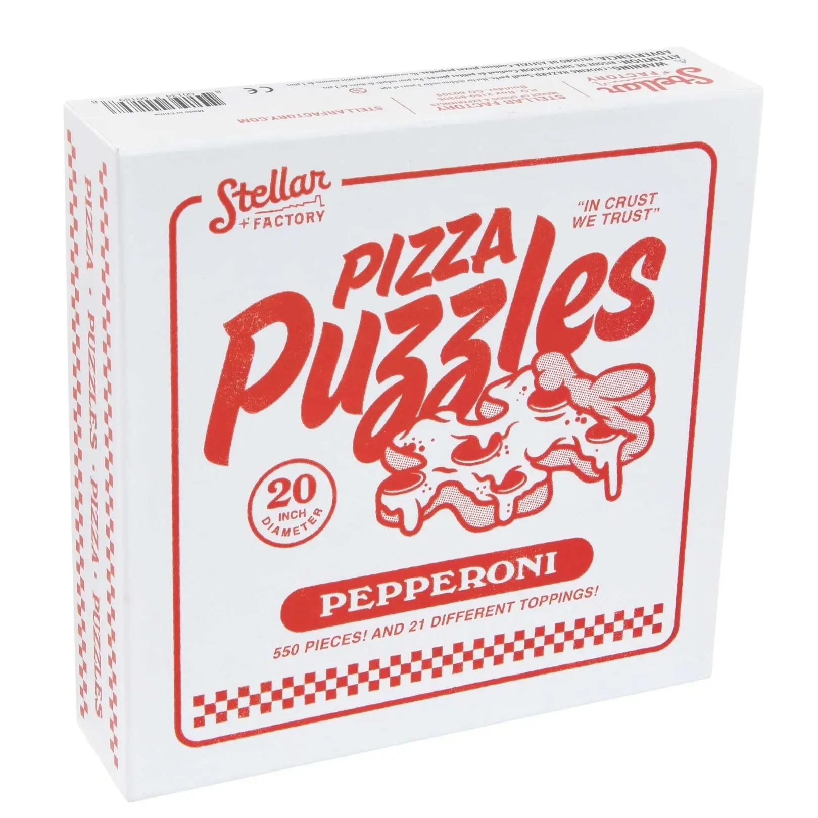 Pepperoni Pizza | 550 Piece Jigsaw Puzzle