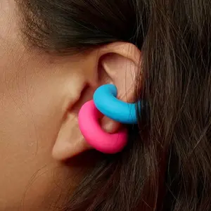 chunky Ear cuff in colors Female