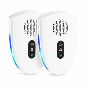 2026 Cvtayn Upgraded Ultrasonic Pest Repellent Indoor Repeller, Mouse Traps, Repellent Roach, Mouse, Bugs, Mosquito, Mice, Spider, Ant, Rodent Repellent Ultrasonic Plug in, 3 Mode Switching
