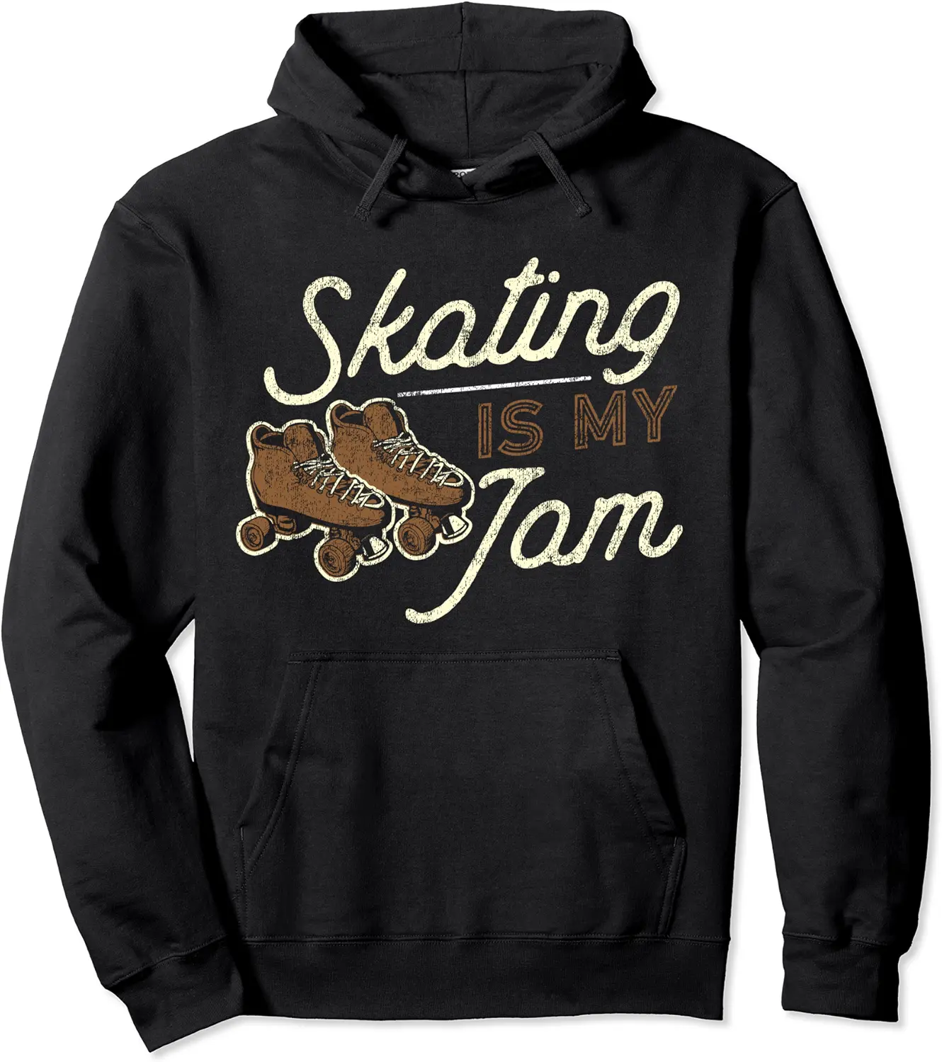 Cool Roller Skating Skate Girl Pullover Hoodie - Antonioja Shop 34B09J56D51F