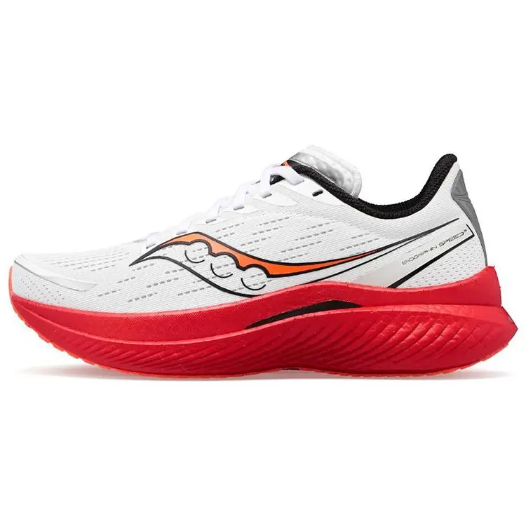 Saucony Endorphin Speed 3 Nylon Plate Running Shoes for Men with Carbon Plate and Cushioning, Jogging Shoes, Casual Running Shoes