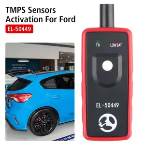 Automotive Tire Pressure Detection Sensor EL50449 TPMS Activation Tool with OEC-T5 and Re-Learn Procedure, OPE/G0M Activation Tool