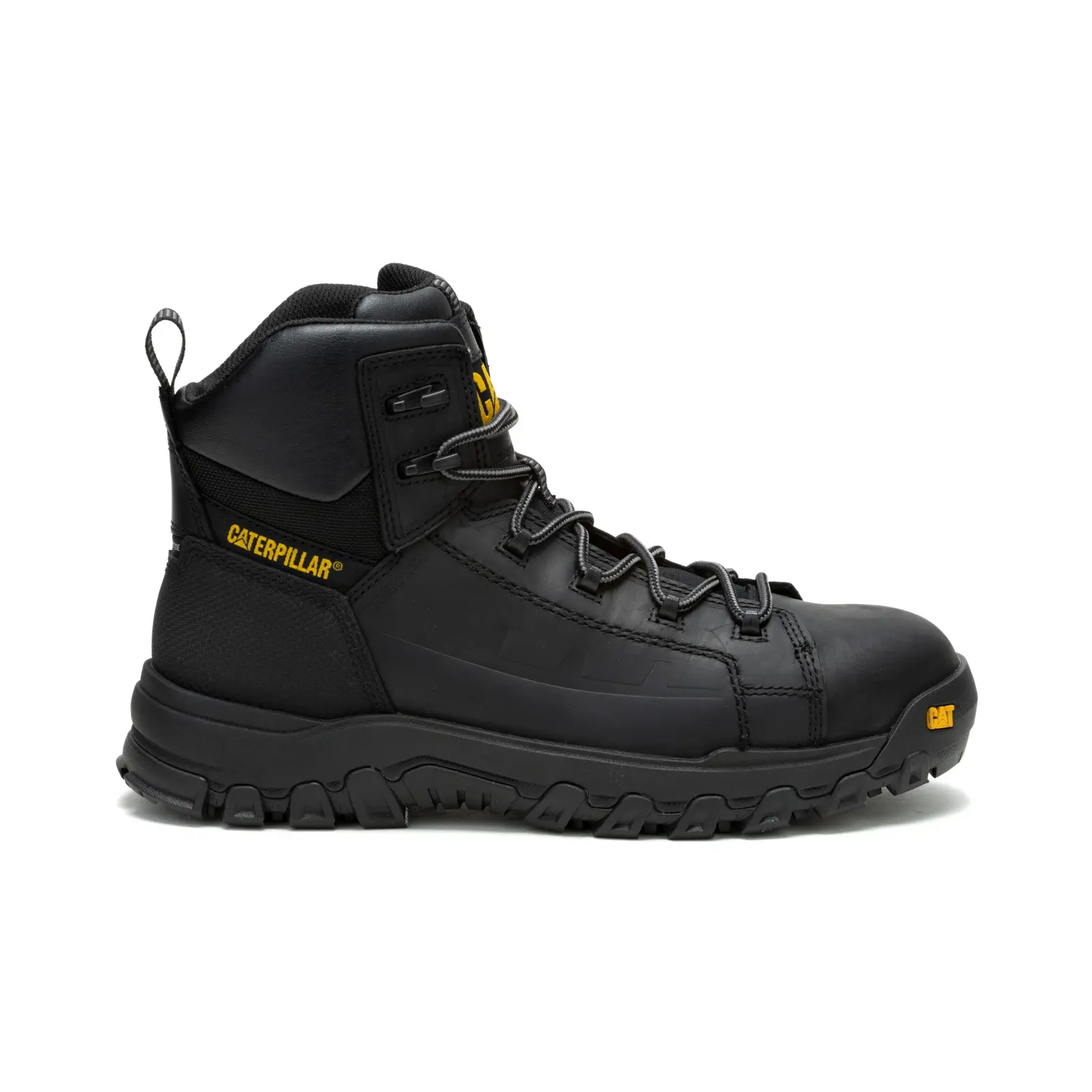 Caterpillar Threshold Rebound Composite Toe WP Mens Black Wide Work Boots