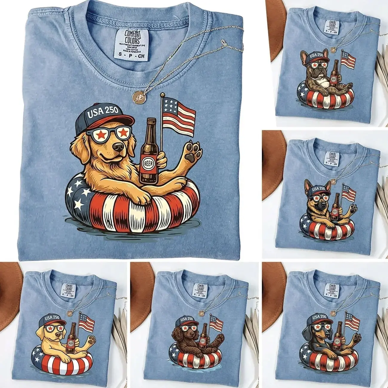 Comfort Colors 50+ Dog Funny 4th of July Shirt, Dachshund 4th Of July Shirt, 4th of July Dog, Shirt, 250th Anniversary Shirt, 4th Of July, Dog Lover Shirt, Patriotic Dog Gift 1