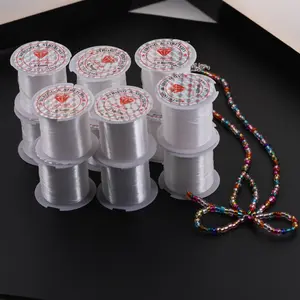 Fish Silk Thread Transparent Fishing Line Nylon Beading Wire Multi-Purpose  Necklace Non-Elastic Thread Handmade Beading Material
