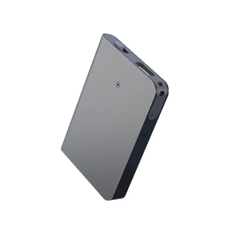 AI Voice Recorder, Portable Compact Audio Device with ChatGPT Intelligent Transcription & Translation, Remote APP Control, 128GB Expandable Storage, Noise Reduction Support