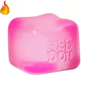 Ice Cube Water Drop Squeeze Toy in Blue,Pink,and Purple Rosie-Style Stress Relief Ball Ice Cube Squeeze Fun-Sensory Squeeze Toy - Sensory Toy Stress Relief Squeeze Fun -Stress-Reducing Blocks Relaxing and Fun Squeeze Toy Gift for Stress Relief