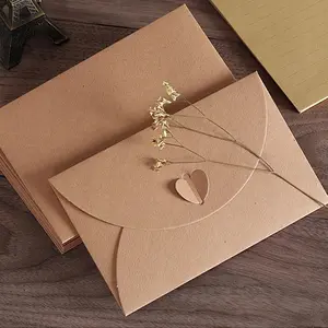25 Pack Mini Gift Card Holders, Kraft Paper Envelopes with Blank Inserts for Wedding Party Favors