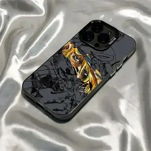 Gyro Zeppeli Jojo Steel Ball Run Phone Case Compatible with for iphone 16 15 14 13 12 11 Pro Max X XR XSMAX 8 7 Plus, Anti-Drop Frosted Back Cover.