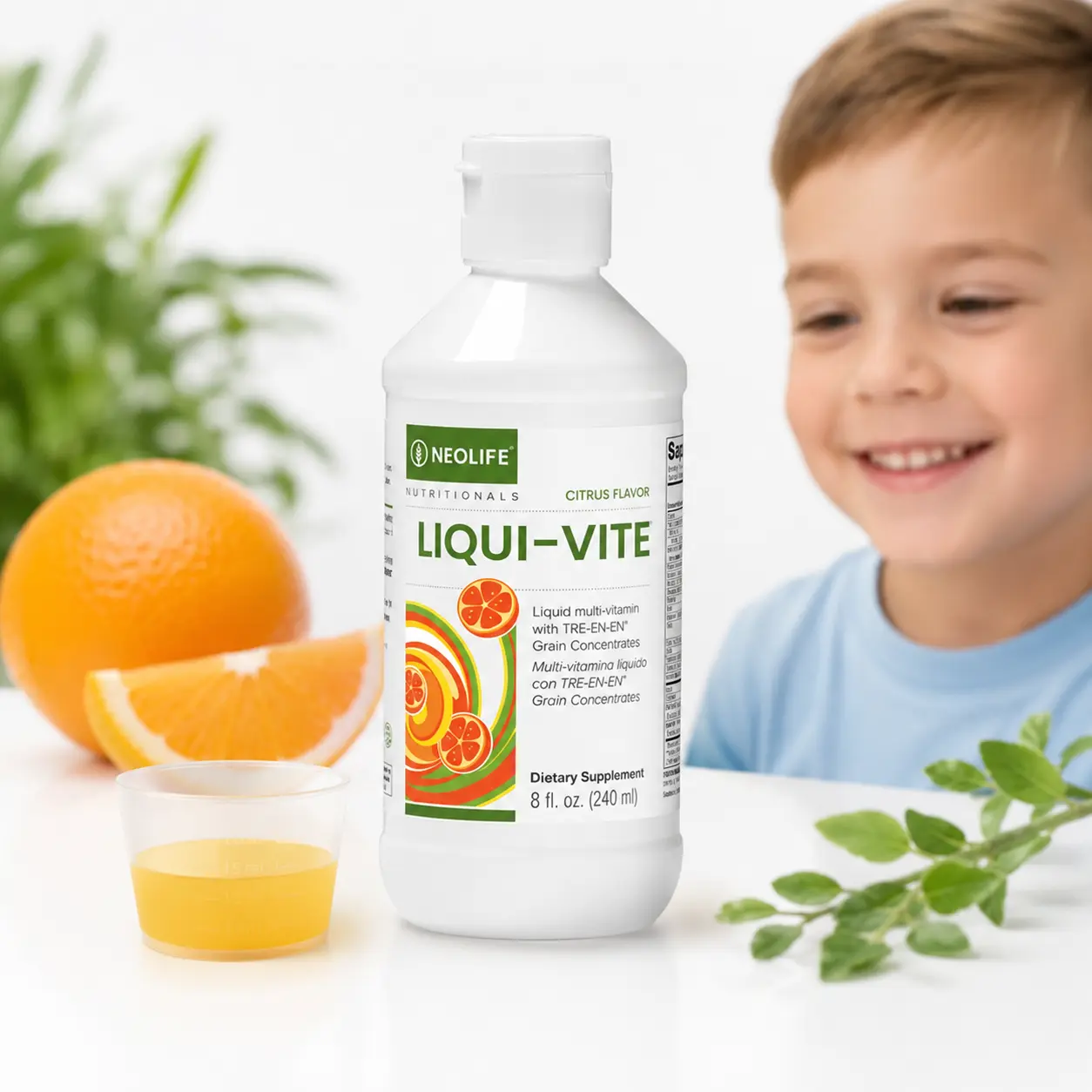 NeoLife Liqui-Vite Liquid Multivitamin | Citrus Flavor | 8 fl oz