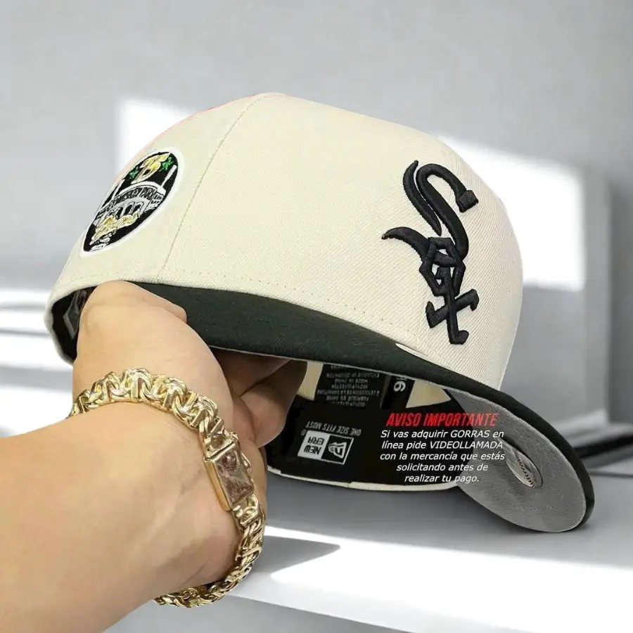 New Era 9FORTY Chicago White Sox MLB Adjustable Baseball Cap – Embroidered Logo Hat with Anniversary Side Patch, Collector’s Limited Edition 2026 Urban Streetwear Gorra premium, moda urbana para hombres y mujeres