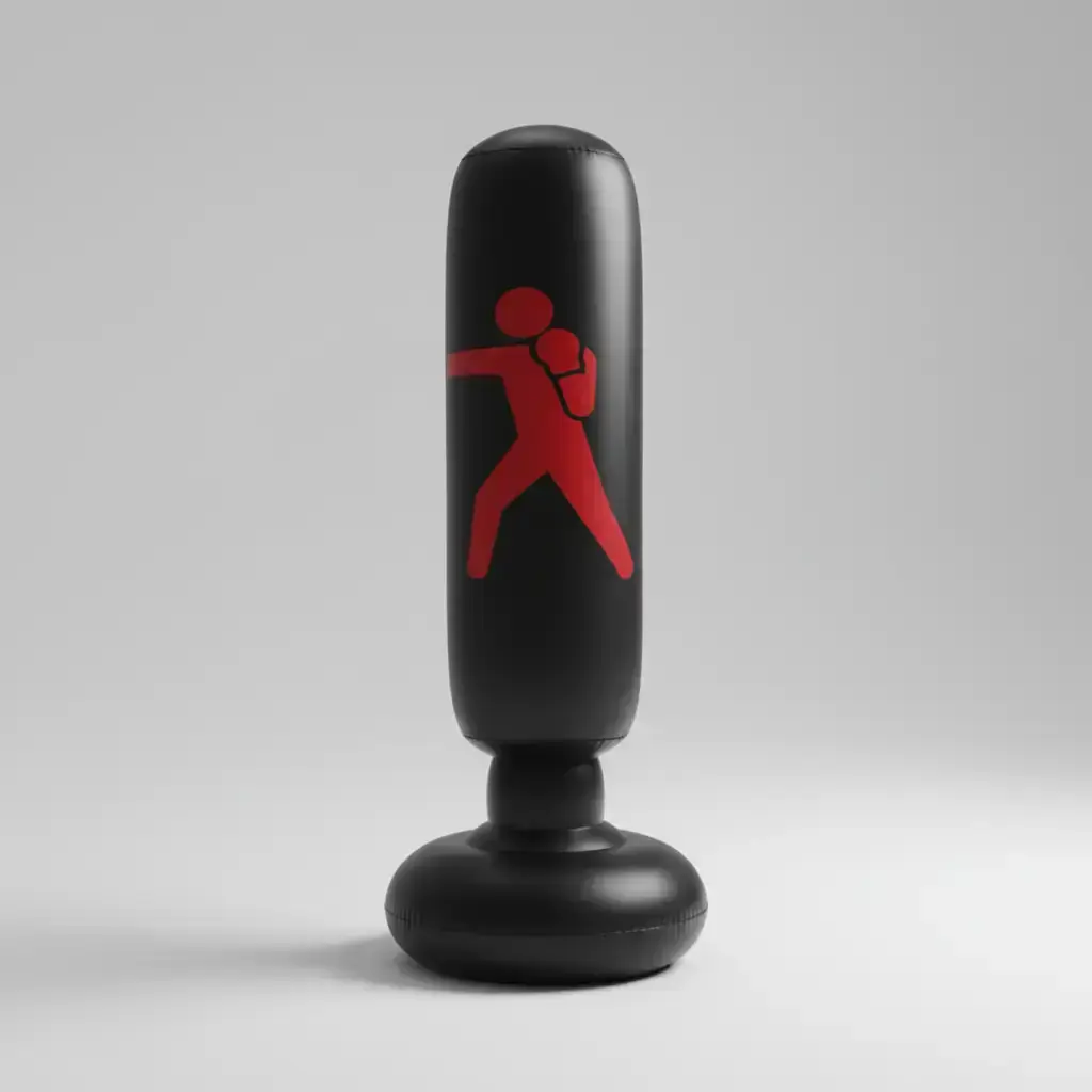 Inflatable Boxing Column Punching Bag, Boxing and Taekwondo Training Sandbag, Fitness Equipment for Home Gym Inflatable Boxing Column Punching Bag, Boxing and Taekwondo Training Sandbag, Fitness Equipment for Home Gym