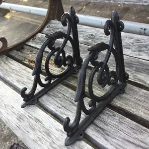 Antique Style Cast Iron Brackets Braces Shelf Bracket Black