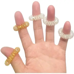 12 Packs Spiky Sensory Finger Rings ,Fidget Rings  Teens & Adults Silent  Reducer &  for Fidget ADD  OCD
