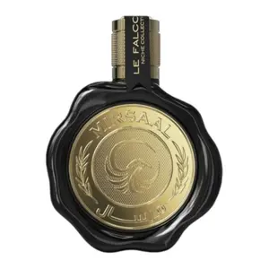 Le Falcone Mirsaal Valentine Unisex Eau De Parfum, 100 ml-3.4 fl oz Alcohol Base Daily Use Fresh Fragrance with Lemon, Mint & Lavender Notes, Single Item